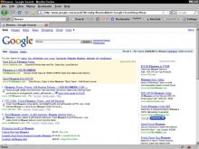 A screenshot of Google ads.