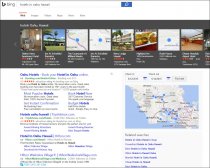 bing ads hotel search results for oahu hawaii