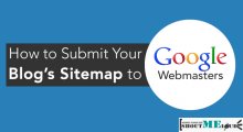 Blog's Sitemap to Google Webmasters