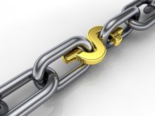 chain with dollar link