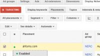 Google Display Network tips exclude placement on GDN