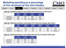 Marketing Budgets 2014