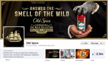 old spice facebook online advertising