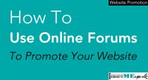 Promote website on forum