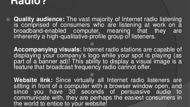 Advertise on Internet