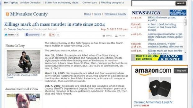 Advertisements on the Internet