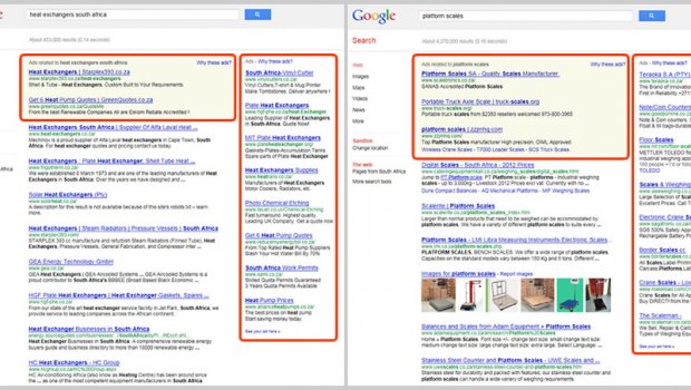 Google AdWords South Africa