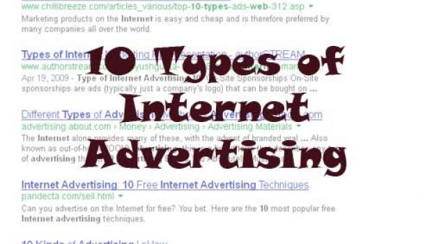 Types of Internet Advertising