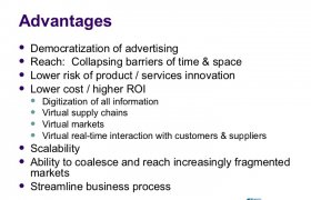 Advantages of Internet Advertising