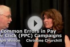 Common Errors in PPC Campaigns with Christine Churchill