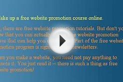 Do You Want Free Website Promotion?