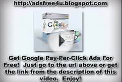 Free Google Pay-Per-Clicks Ads