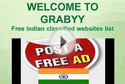 Free Indian classified websites list