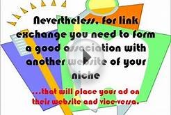 Free website advertising through link exchange