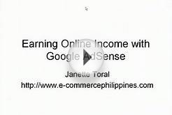 Generating Online Income Through Google Adsense Webinar by