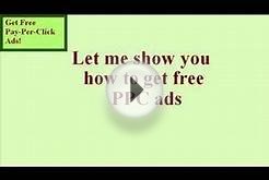 Get Free Pay-Per-Click Ads