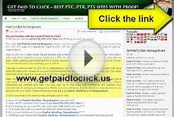 Get Paid To Click - Best PTC, PTR, PTS Sites with PROOF