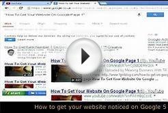 How to get your website noticed on Google 5