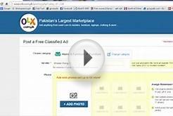 How to post your ad on OLX website (Video Tutorial)