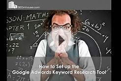 How to Set Up Google Adwords Keyword Tool for SEO