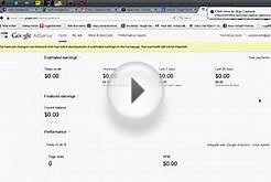 how to web site manage in google adsense account