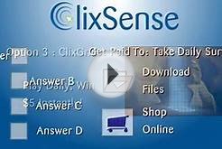 Make Money from home with Clixsense PTC (Pay Per Click