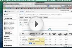 Managing & Editing Adwords Campaign Performance