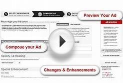 Newspaper Advertising Tutorial Online - releaseMyAd