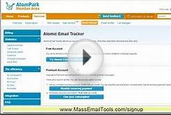 Online email marketing. Web based Mailer, Tracker