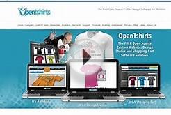 OpenTshirts Design a Website Header with Marketing and