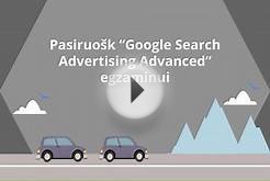 Pasiruošk „Google Search Advertising Advanced egzaminui
