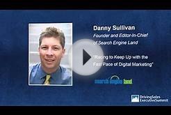 Search Engine Marketing Expert Danny Sullivan To Keynote #