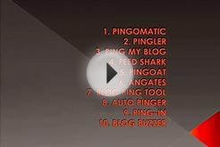 Top Ten Most Free Blog Ping Services Sites, Free Ping